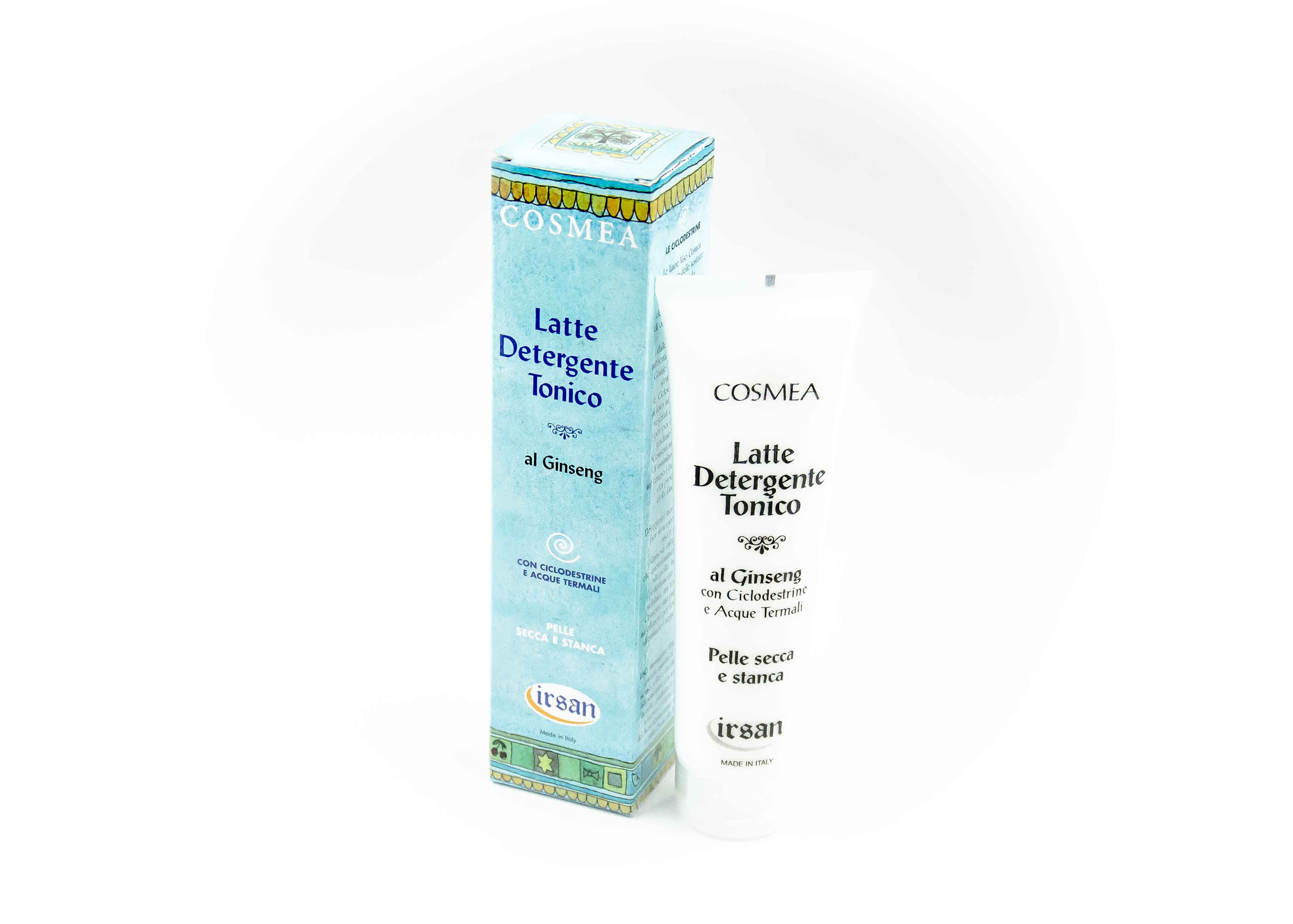 LATTE DETERGENTE TONICO AL GINSENG