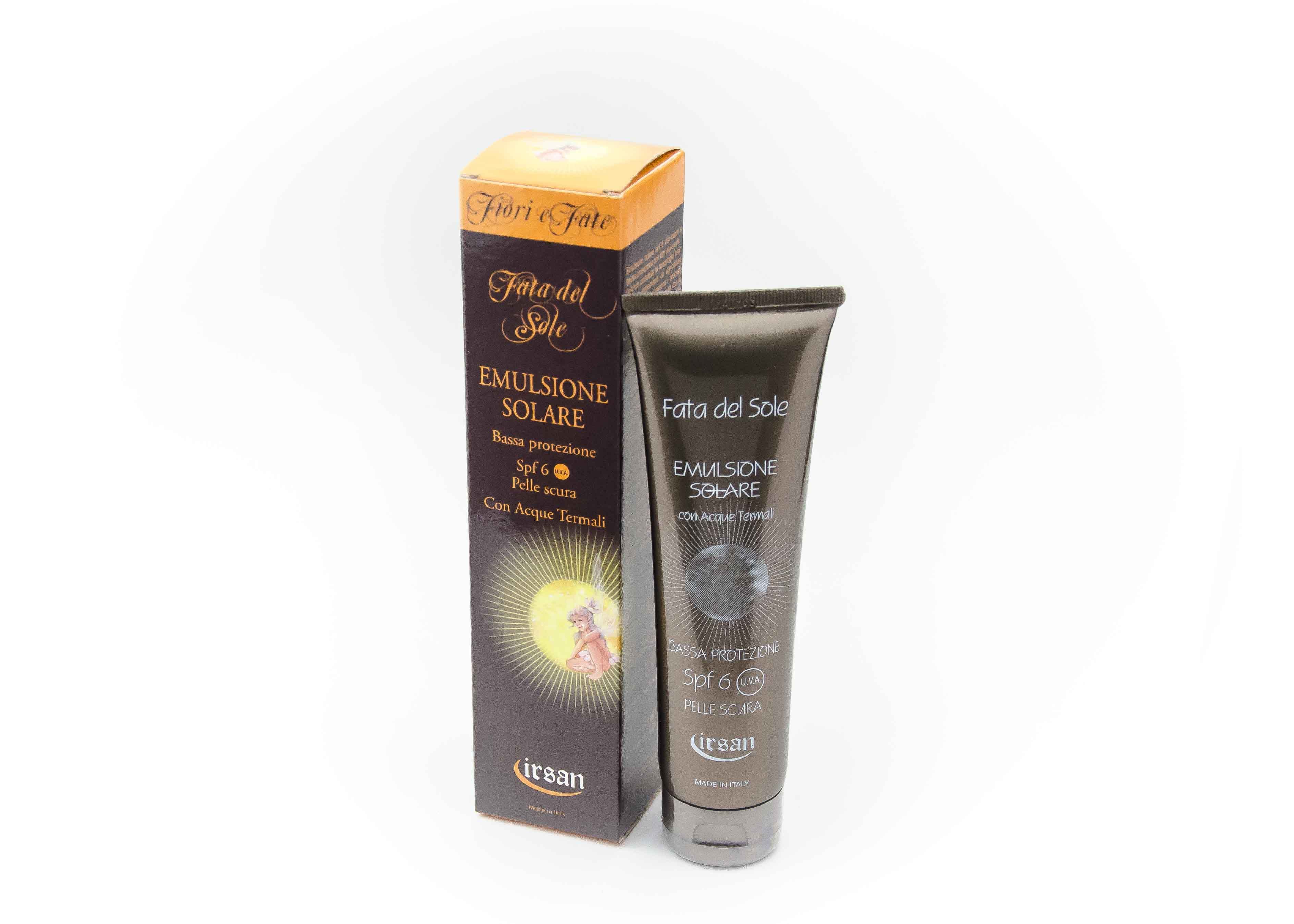 EMULSIONE SOLARE BASSA PROTEZIONE SPF 6